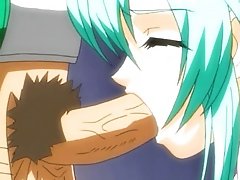 A Busty Hentai Girl Enjoys Giving Oral And Receiving Money For Having Her Hairless Vagina Penetrated