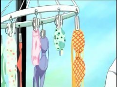 Inappropriate Anime Featuring A Seductive Woman On The Phone While Masturbating